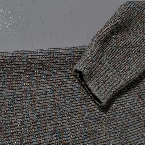 Guess Emory Sparkle Sweater dress - Rainbow Multicolored combo -12M - NWT - Picture 7 of 16